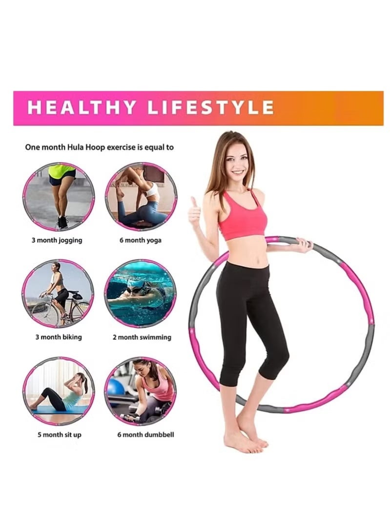 NYVIO Hula Hoop Ring for Kids 24 inch (Pack of 6) (Multi-Color) - Image 3